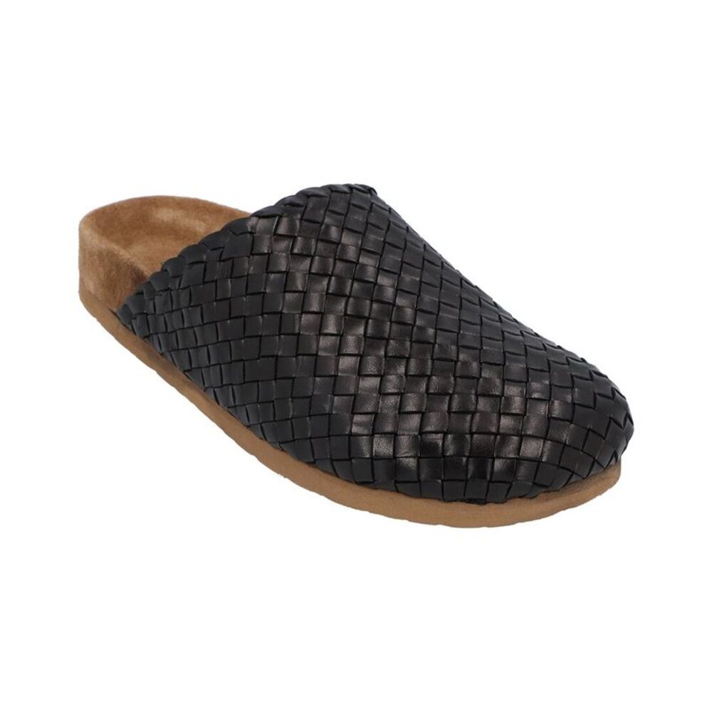 Dragon Diffusion Leather Mule, Black